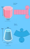 Perspektif Geometri Gösterim Modeli - Üçüncü Sınıf Seti - 12 Parça + Manyetik Puan Problemi + Manyetik Alan ve Çevre - 7