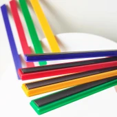 Beyaz Tahta Magnet Şeridi - 30cm - Koyu Mavi - 2'li Paket - 3