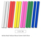 Beyaz Tahta Magnet Şeridi - 30cm - Koyu Mavi - 2'li Paket - 11
