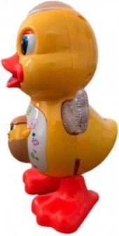 Can Ali Toys Pilli Işıklı Müzikli Danscı Ördek Oyuncak CNL-6668 - 2