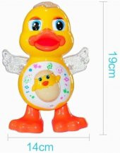 Can Ali Toys Pilli Işıklı Müzikli Danscı Ördek Oyuncak CNL-6668 - 3