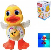Can Ali Toys Pilli Işıklı Müzikli Danscı Ördek Oyuncak CNL-6668 - 4