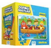 Ca Games 24 Parça Yer Puzzle Sevimli Dostlar CA.5120 - 1