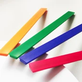 Beyaz Tahta Magnet Şeridi - 30cm - Koyu Mavi - 2'li Paket - 4