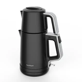 Force - Çelik Demlikli Çay Makinesi Siyah thumbnail 1