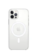 İPhone 13 Pro Max için Kılıf Kamera Korumalı Magsafe Wireless Şarj Özellikli Şeffaf Kılıf - 1