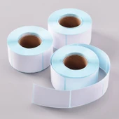 Barkod Etiketi Kağıdı - 40 x 30mm - Termal Yapışkan - 5