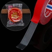 Bahar Festivali İkili Taraflı Yapışkan Bant - Şanslı Kapak - 2 Rulo - 15mm - 5m - 1