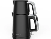 Force - Çelik Demlikli Çay Makinesi Siyah thumbnail 3