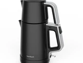 Force - Çelik Demlikli Çay Makinesi Siyah thumbnail 2