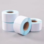 Barkod Etiketi Kağıdı - 40 x 30mm - Termal Yapışkan - 4