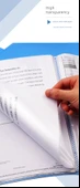 PVC Ödül Koleksiyonu Kitap Klasörü - Klasik Mavi - 60 Sayfa - 11