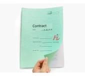 Renkli Baskı Kağıdı Zarf - Açık Yeşil - 12mm - 11