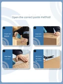 Ultra Şeffaf Paketleme Bandı - 45mm x 30y - 2 Rulo - 5