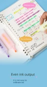 Fluoresan Kalem - 3-Adet-Taze Mavi - 10