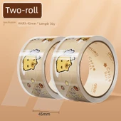 Açık Kahverengi Paketleme Bandı - 45mm x 30y - 2 Rulo - 1