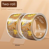 Şeffaf Paketleme Bandı - Derin Köri - 45mm Genişlik - 30y Uzunluk - İki Rulo - 1