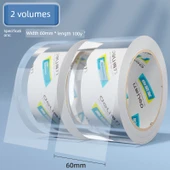 Ultra Şeffaf Paketleme Bandı - 60mm x 100y - 2 Paket - 1