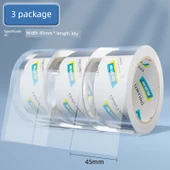 Ultra Şeffaf Paketleme Bandı - 45mm x 30y - 3 Paket - 1