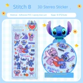 3D Kristal Kabartma Çıkartmalar - Stitch B - 1