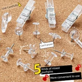 Şeffaf İtme İğneleri - Şeffaf I-İğneler/1 Fıçı 200 Adet thumbnail 2