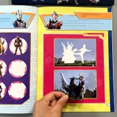 Ultraman Çıkartmalar Tam Koleksiyon - Bulmaca Çıkartmaları - 4