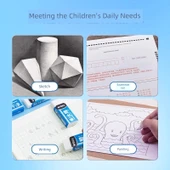 Poli Temiz Silgi - Küçük Boy/6+12 Kurşun Kalem/HB Delik Kalem - 4