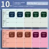 B5 Düzeltme Defteri - 10 Kitap (2 Çince + 3 Matematik + 2 İngilizce + 3 Fizik) thumbnail 1