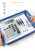 Mavi Kalın Dosya Sepeti - Kapaklı - A4 Boyut - Model 3 - 11