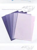 A4 Kağıt Depolama Klipsi - Gradyan Mor - Kalınlaştırılmış 20 Paket thumbnail 11