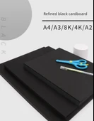 Siyah Karton Levha - 150g - 8 Açık - 50 Adet (Hafif Kalın) thumbnail 7