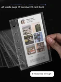 A7 Foto Kart Klasörü İç Sayfaları - Parlak Yeşil PP Kapağı PVC Kapak İç Sayfa Yok - 2