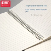A5 Orta Kalın Çizgili Defter - 5 Adet - 80 Yaprak - 160 Sayfa - 6