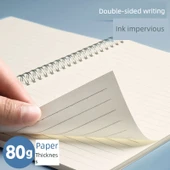 A6 Küçük Kalın Çizgili Defter - 5 Adet - 80 Yaprak - 160 Sayfa thumbnail 5