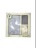 Lenaca Bibaby Biorganic Love Floral 5'li Hastane Çıkış Seti 62360 Ekru Lila - 2