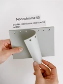 A6 Gevşek Yaprak İç Çekirdek Retro 6 Delik Yenileme Defteri - Açık Gri Egzotik Çiçek - 50 Sayfa thumbnail 12