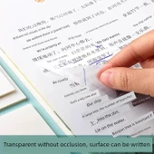 Şeffaf Yapışkan Notlar - 5 Paket [Orta] - 4