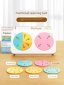 5. Sınıf Matematik Öğretim Araçları Seti - Batı Normal Üniversitesi - 4 Parça - 5
