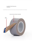 Teflon Yapıştırıcı Bant - 0.18mm Kalınlık - 13mm Genişlik - 10m Uzunluk - 8