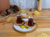 Kangura - Yuvarlak Tepsi Limon Küçük thumbnail 4