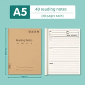 A5 Okuma Defteri - 40 Paket (Her Biri 80 Sayfa) thumbnail 1