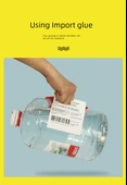 Su Geçirmez Yağ Geçirmez Termal Etiket Kağıdı - 60mm x 30mm - 967 yaprak - 11