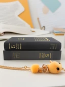 5 Yıl Sürekli Kullanım A5 Defter - Kahve + Ahşap Kutu - 5