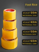 Şeffaf Paketleme Bandı 60mm x 100M - 5 Rulo - 3