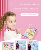 Prenses Sticker ve Küpe Seti - Rapunzel Küpe Yapıştır 2 Tekrar Etmez - 7