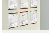 A3 Sertifika Kapağı Çerçevesi - Alüminyum Alaşım - Altın - Dikey - Tek Katmanlı thumbnail 11