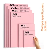 A4 Renkli Fotokopi Kağıdı - 80g - Pembe - 100 Yaprak - 4