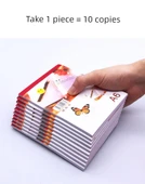 Beyaz Kağıt Not Defteri - A5 Orta Boy - 10 Paket thumbnail 8