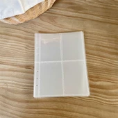 A6 Altı Delikli Kart Defteri İç Sayfa Yenileme - A6 Tek Grid 6 İnç İç Sayfa 10 Adet - 4