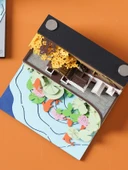 3D Kağıt Oymalı Yapışkan Not - Beni Sev Çin Hediye Paketi - 4